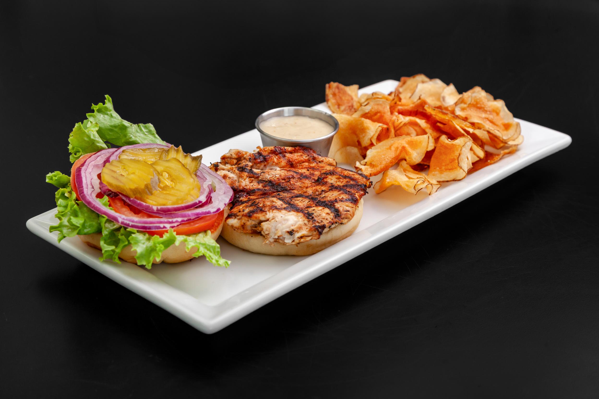 Grilled Chicken Sandwich.