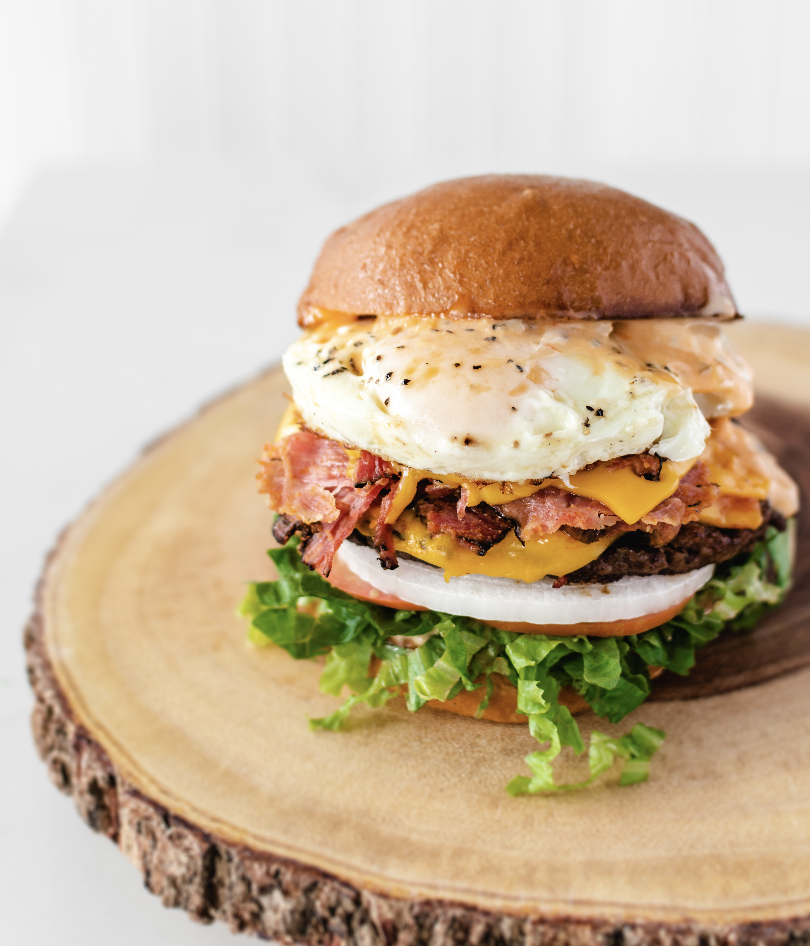 Pastrami Cheese Burger.