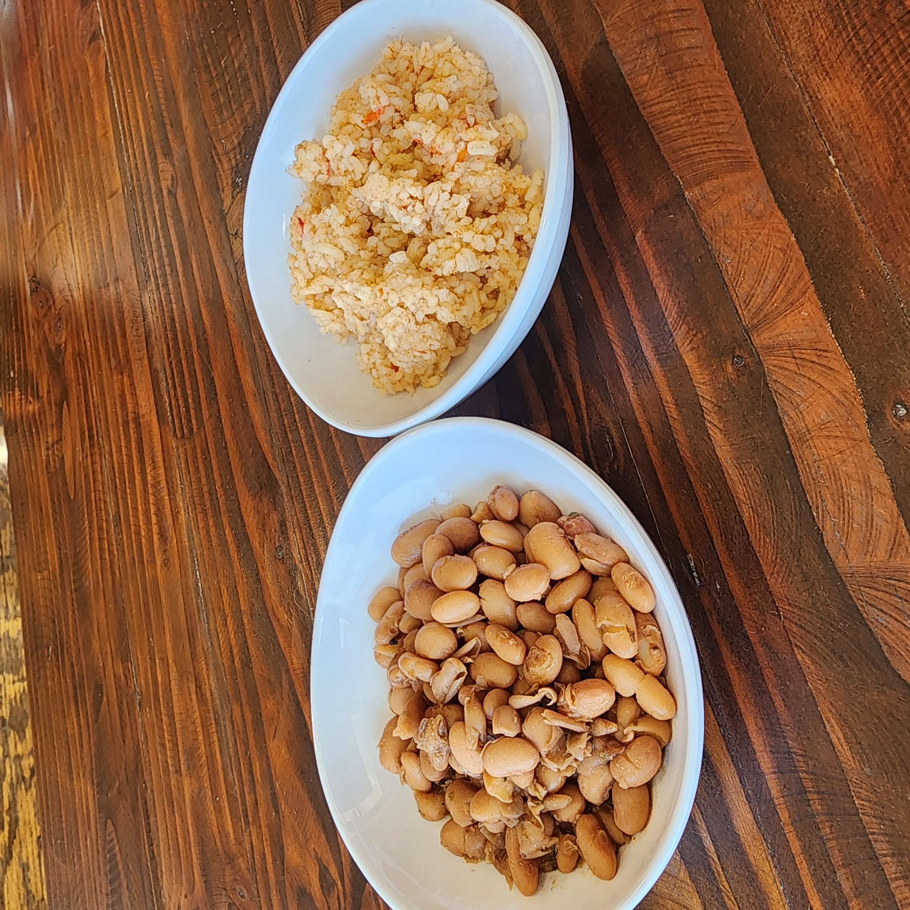 Beans and Rice.