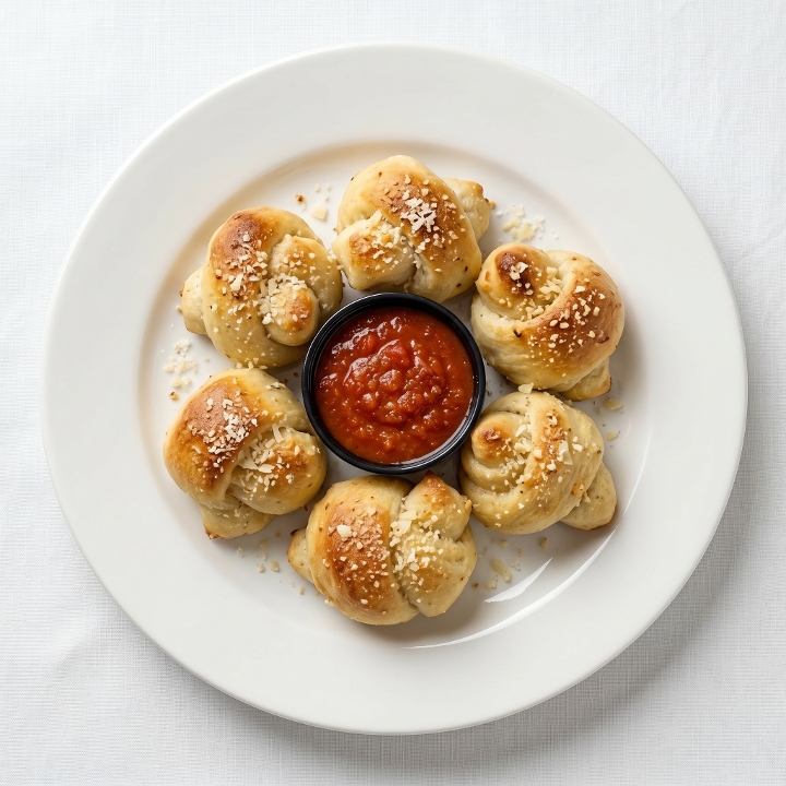 6 Garlic Knots.