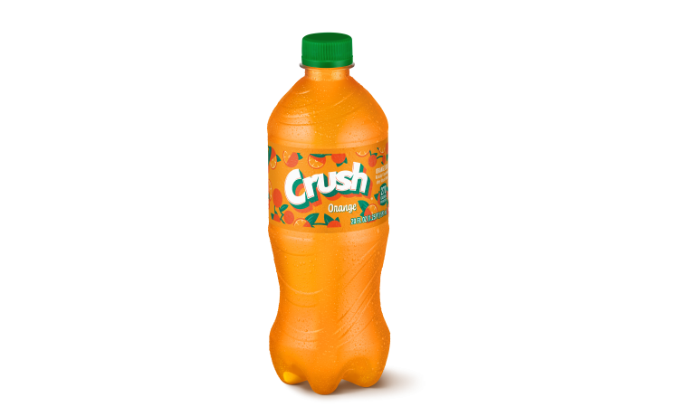 Crush Orange Soda - 20oz Bottle.