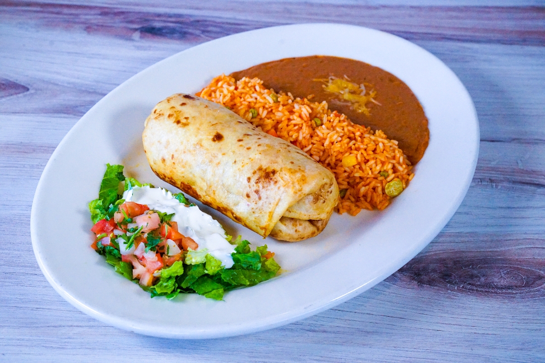 Chimichanga Platter.