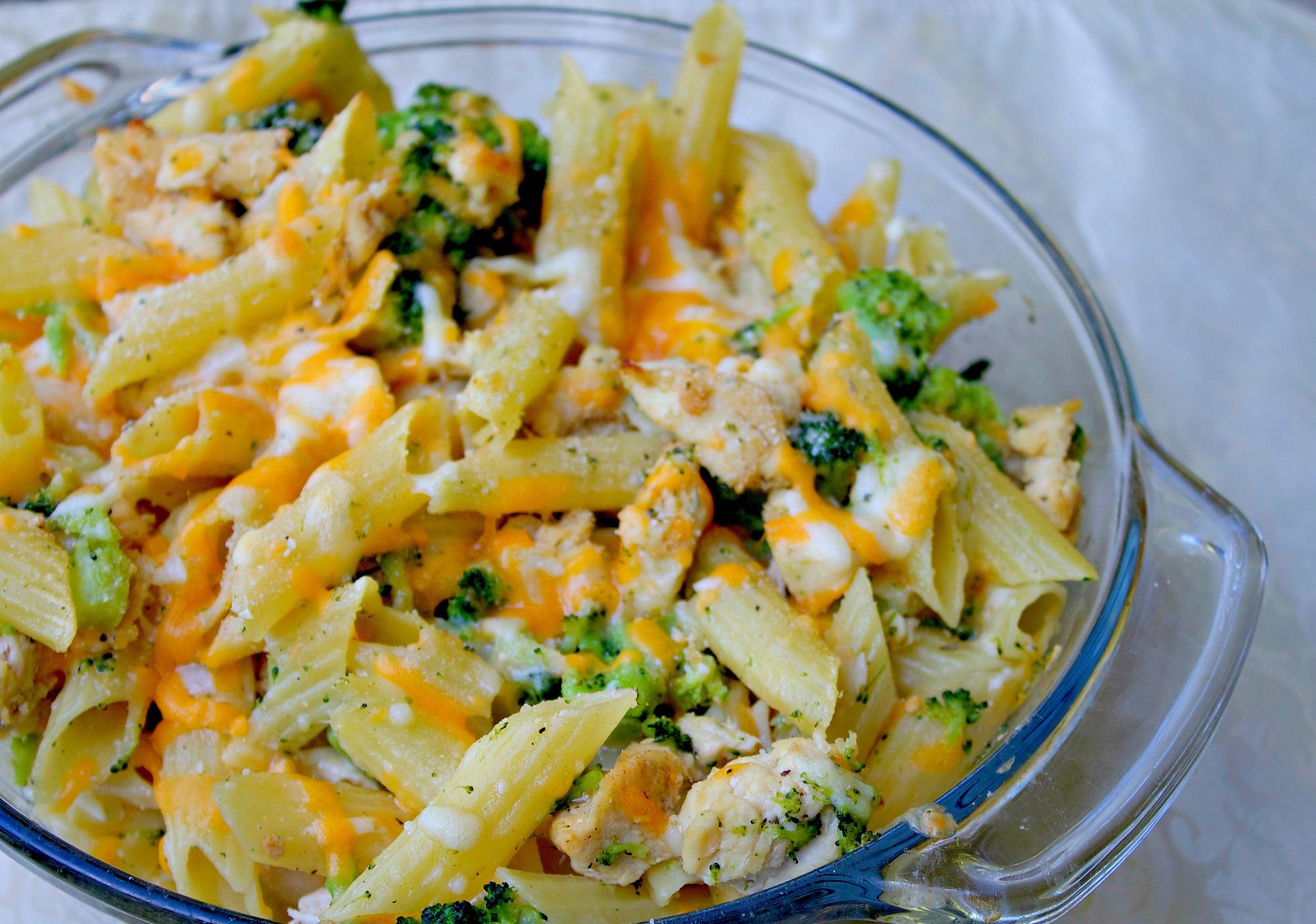 Chicken Broccoli Pasta.