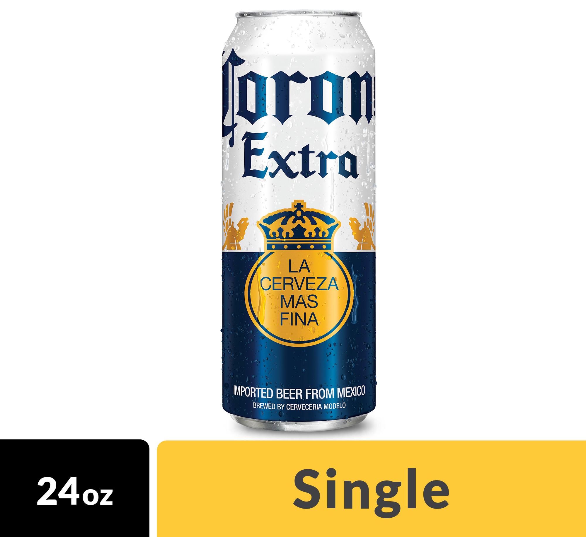 Corona Extra Mexican Lager Beer 24 Oz Can - 24.0 Fl Oz.