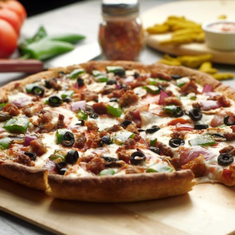 Detroit Mediterranean Combo Pizzatwist.