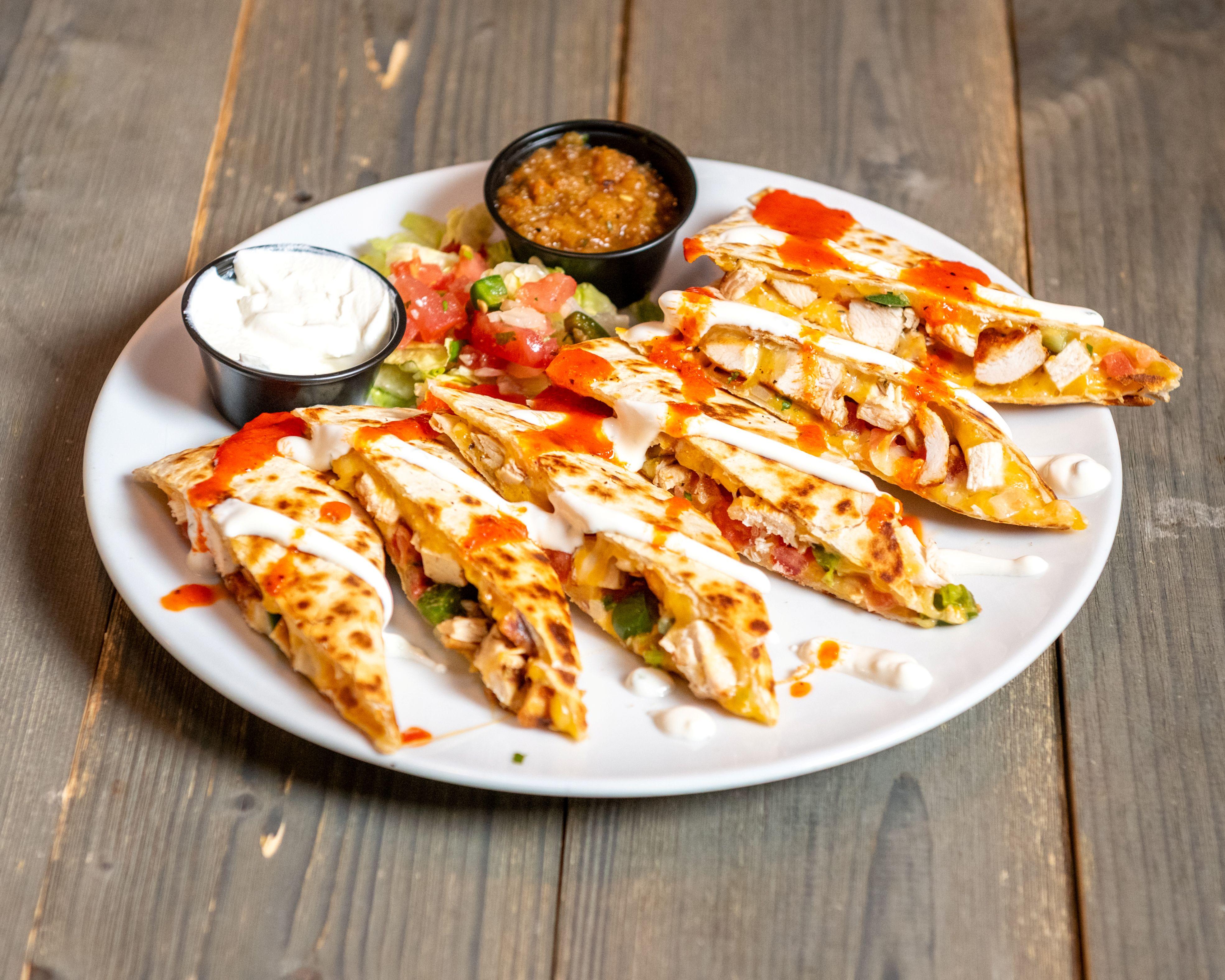 Chicken Quesadilla.
