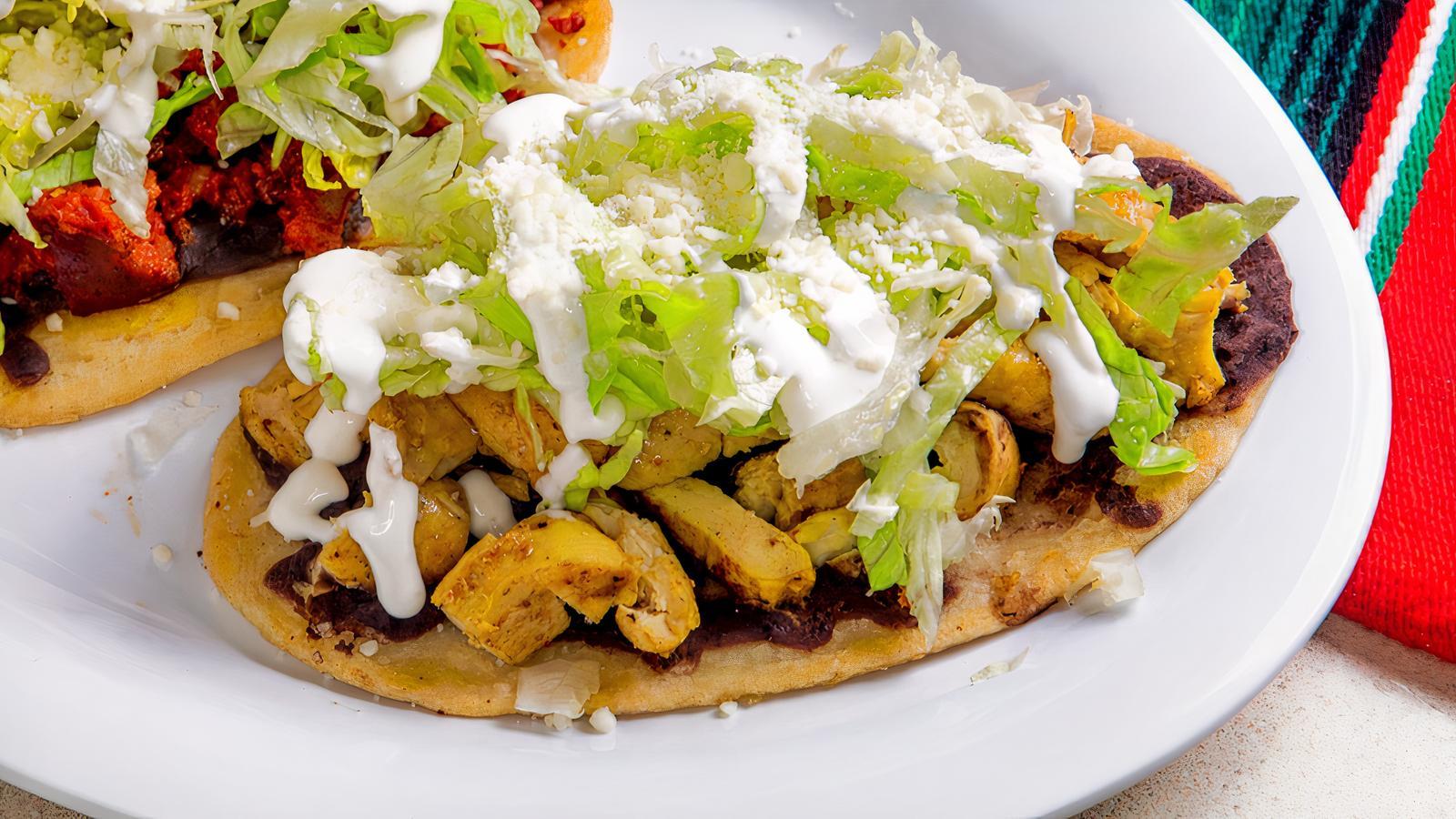 Chicken Huaraches.