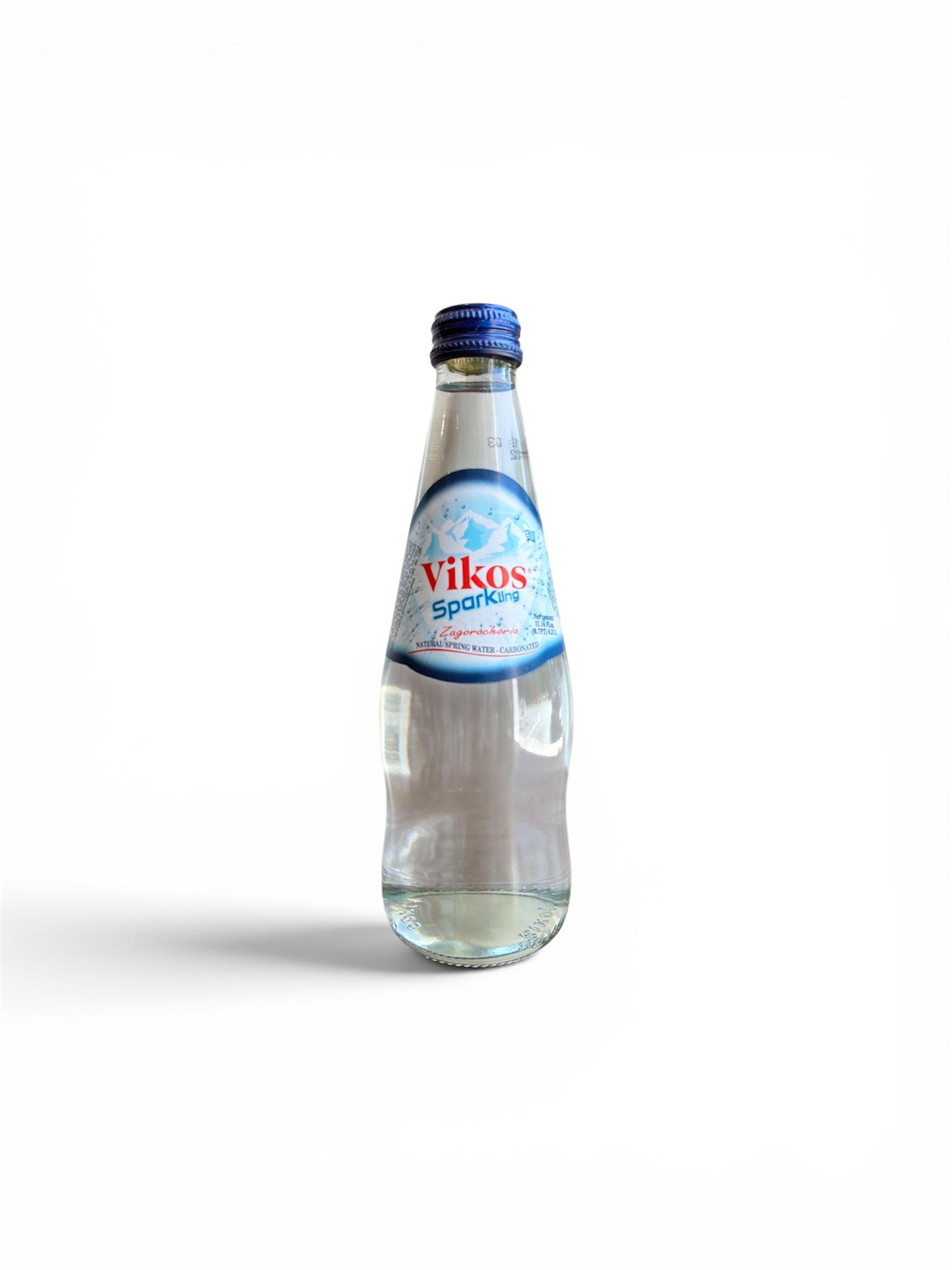 VIKOS SPARKLING WATER.