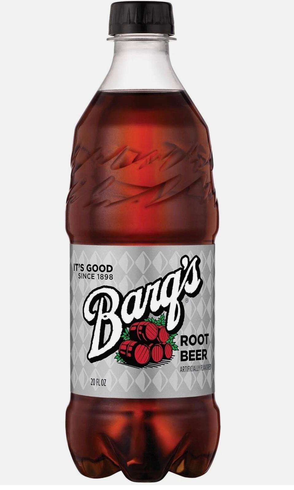 BARQS ROOT BEER.