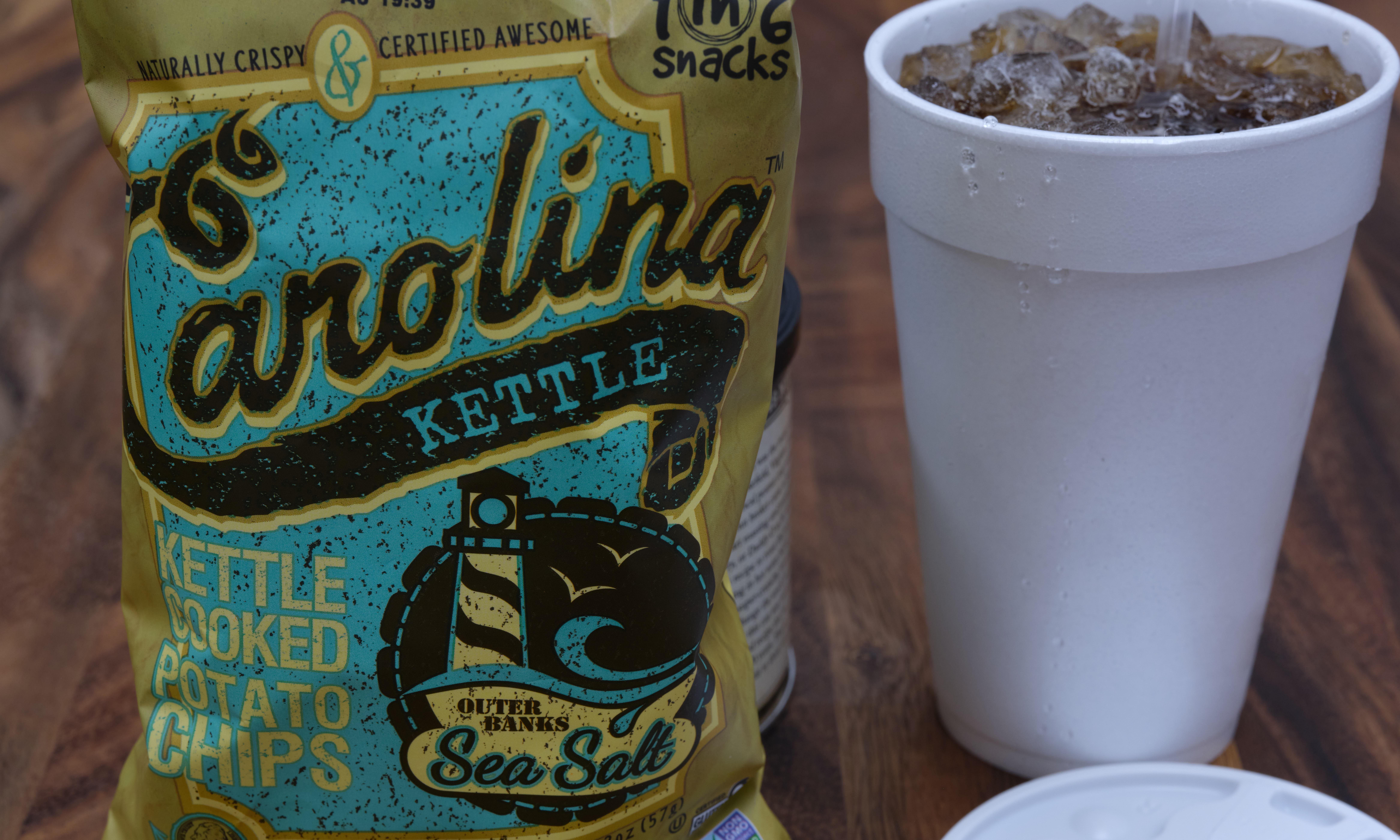 Chips and a Drink Combo.