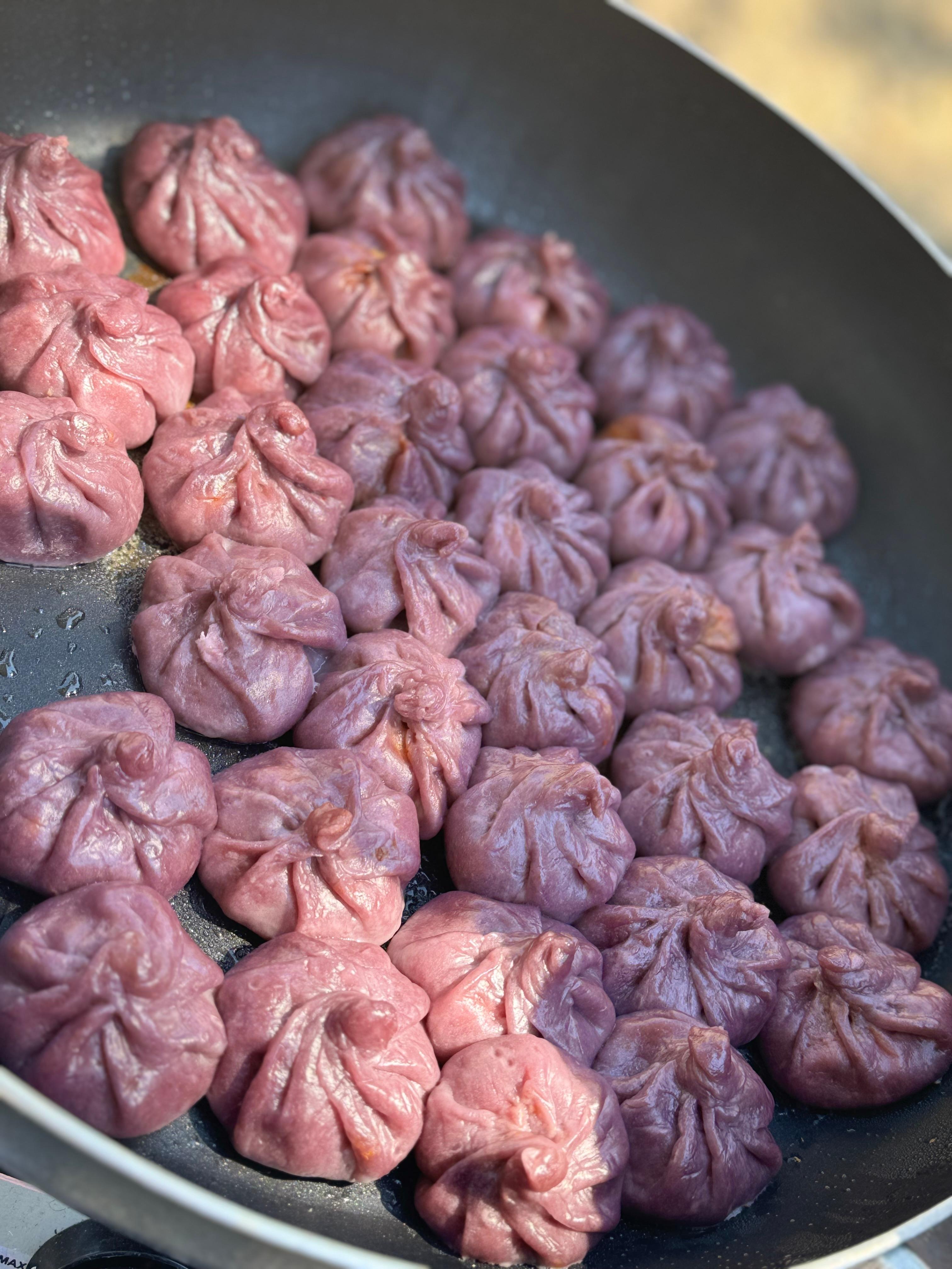 Signature Kimchi & Tofu Dumplings.