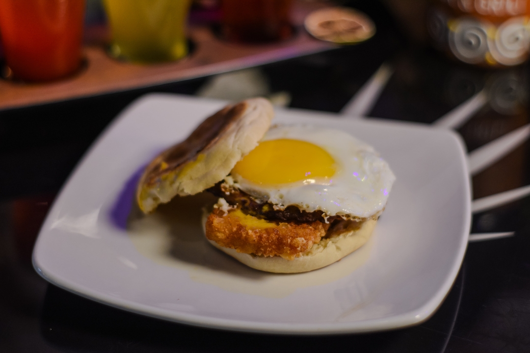 English Muffin Sandwich.