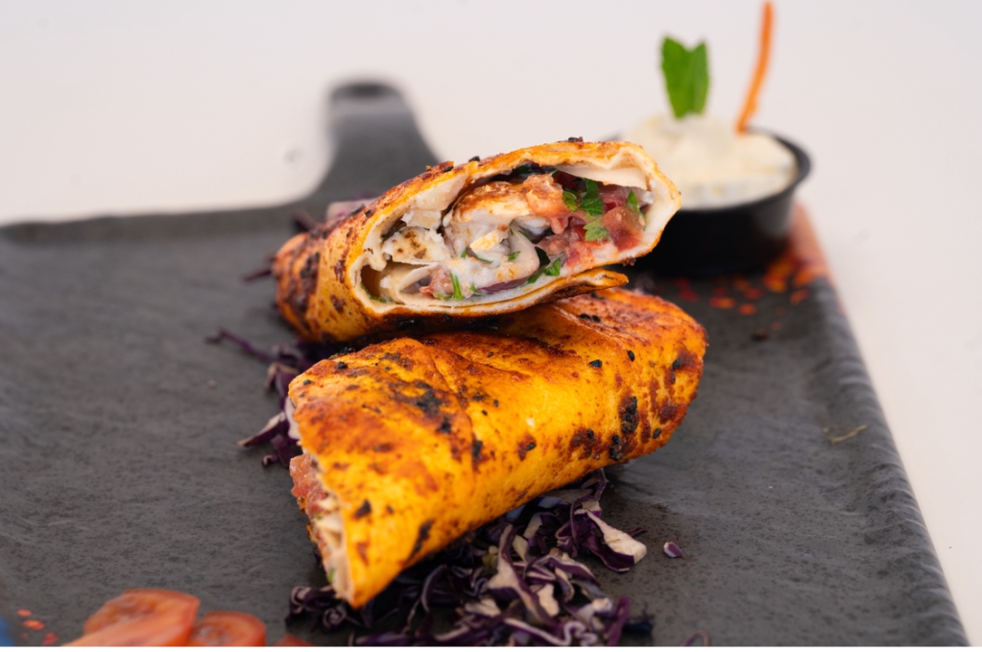 Chicken Kabab Wrap.