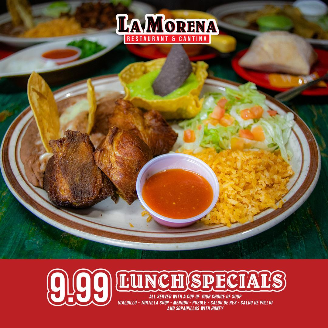 Thursday Lunch Special.