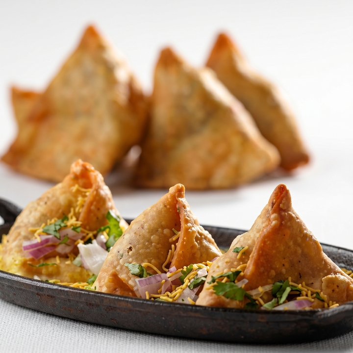 Samosa Chaat.