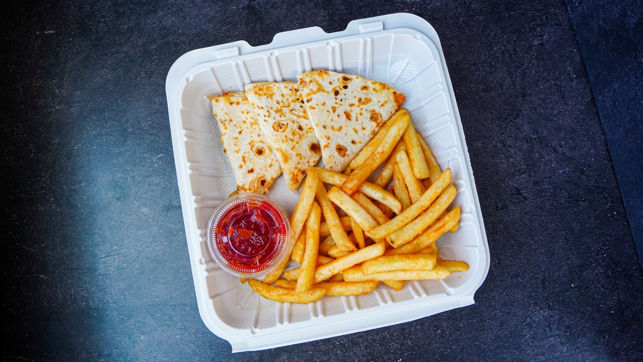 Kids Cheese Quesadilla.