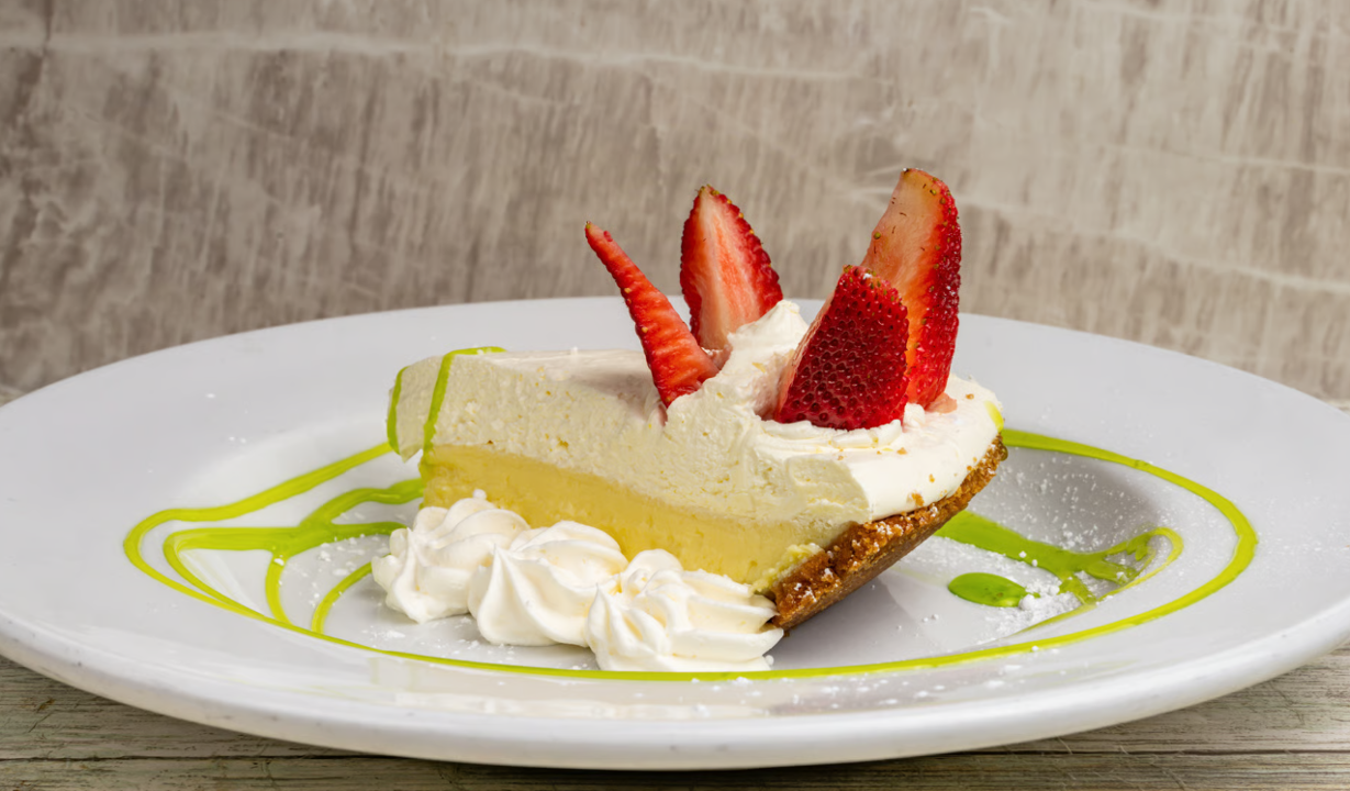 Key Lime Cheesecake.