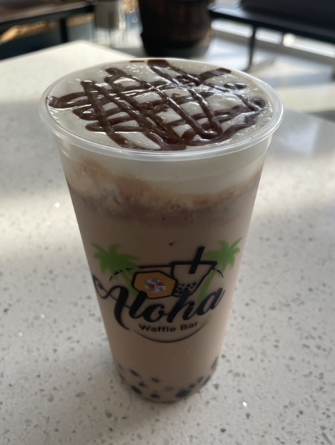 Nutella Milk Tea.