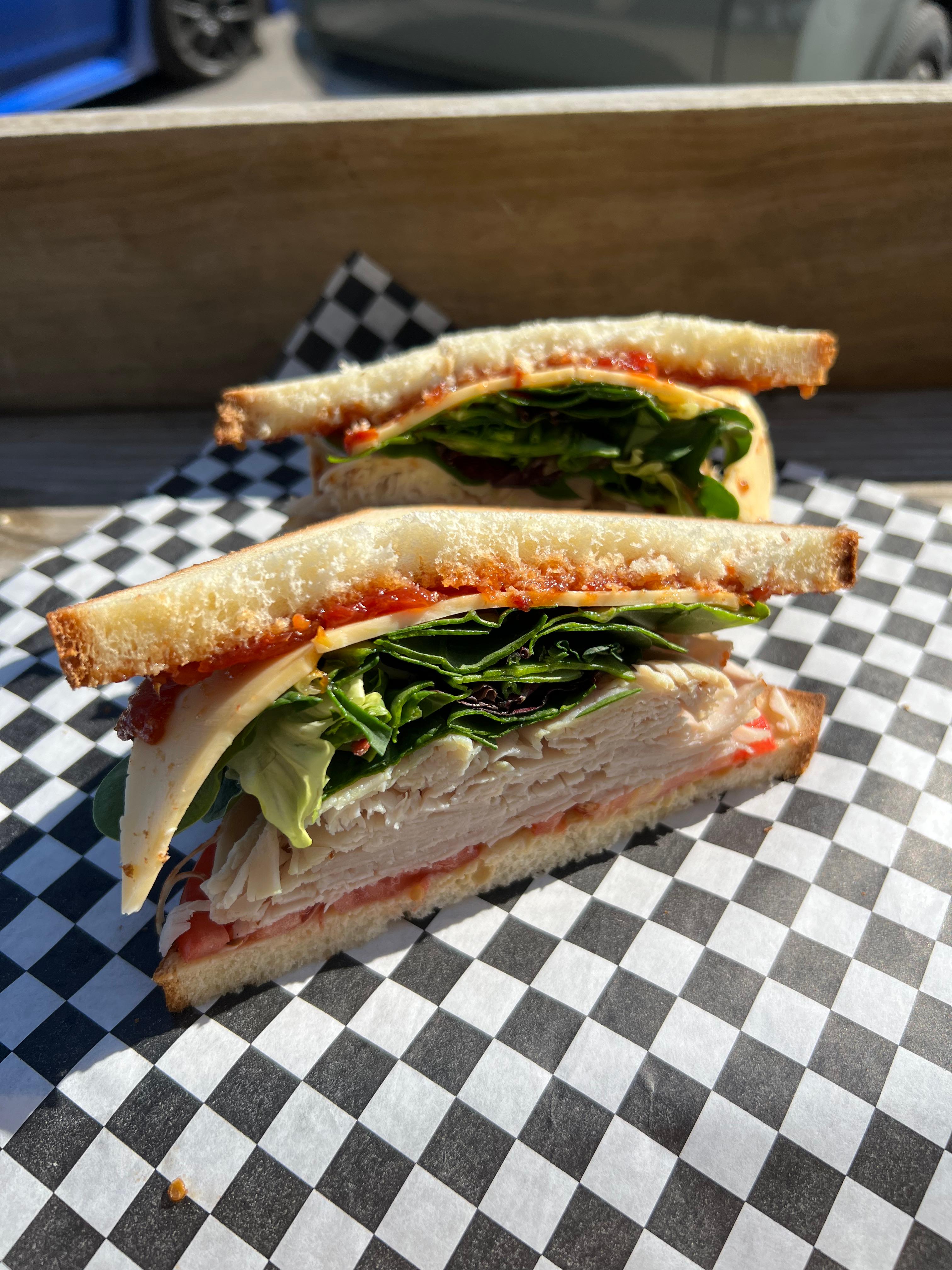 Turkey & Havarti Sandwich.