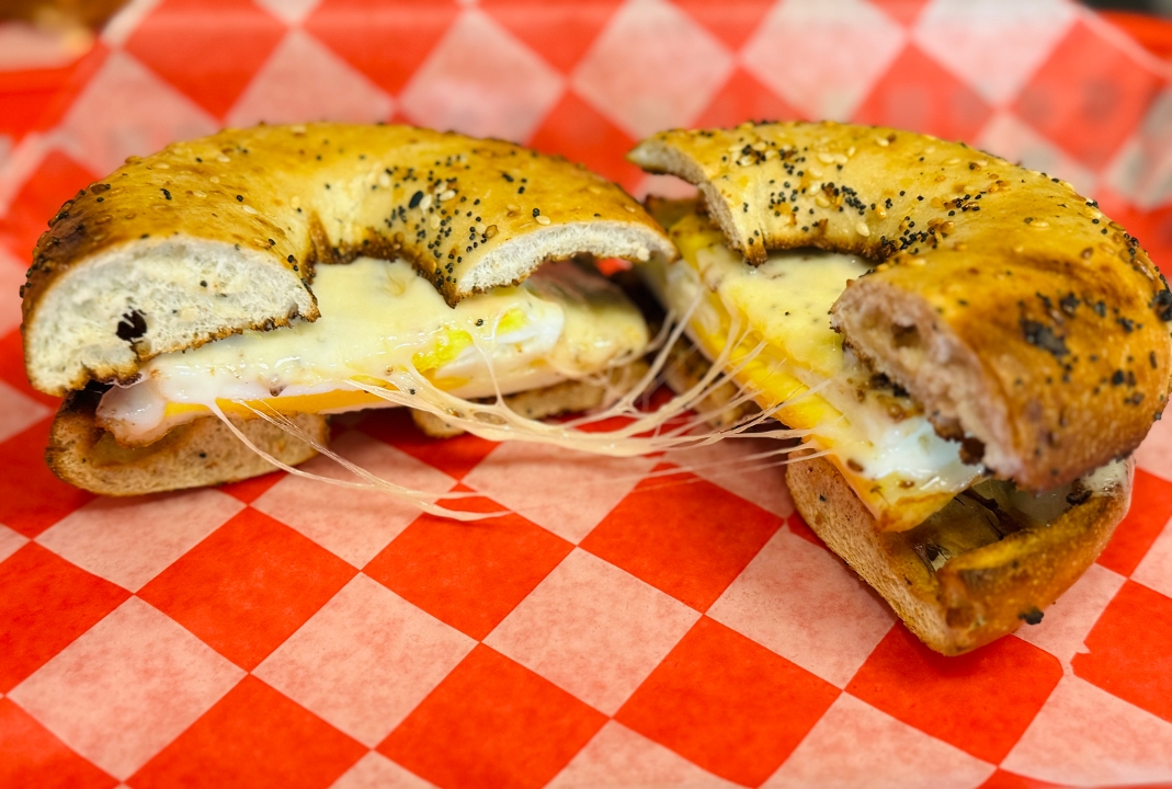 Egg & Cheese W/ 2 Eggs.