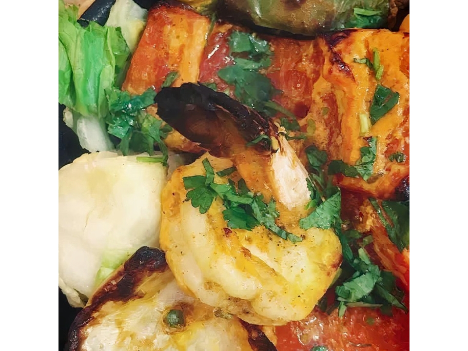 Tandoori Shrimp.