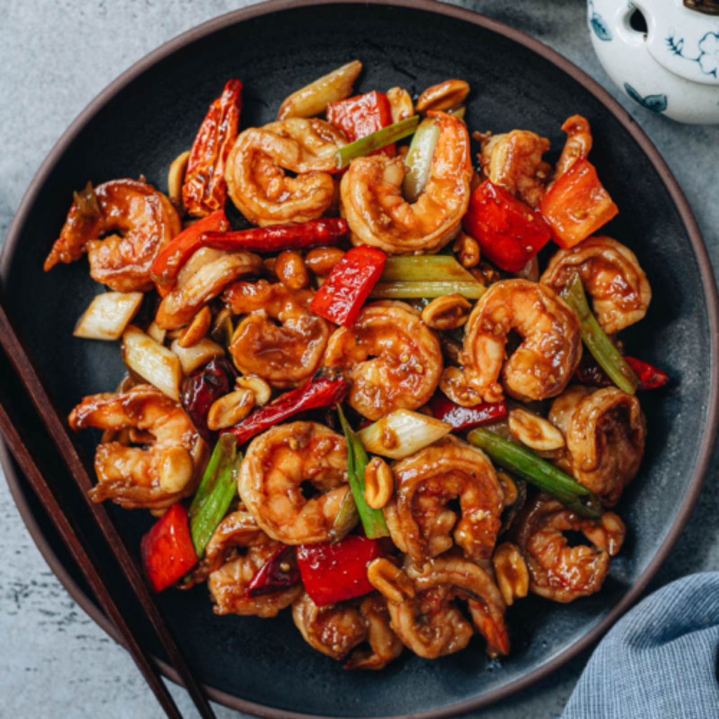 Kung Pao Shrimp (Large).