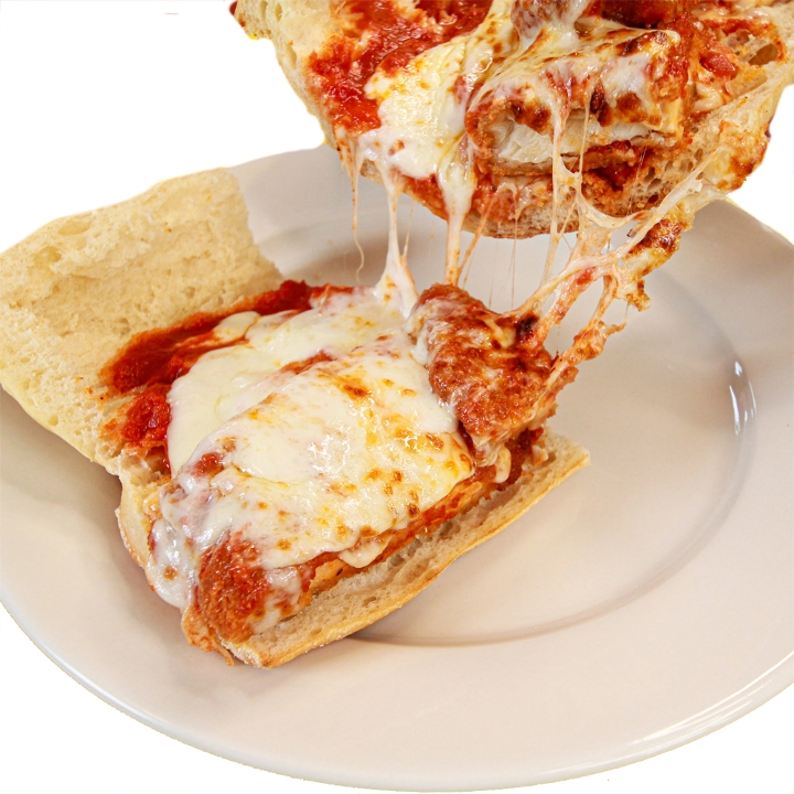 Chicken Parmigiana Hero.