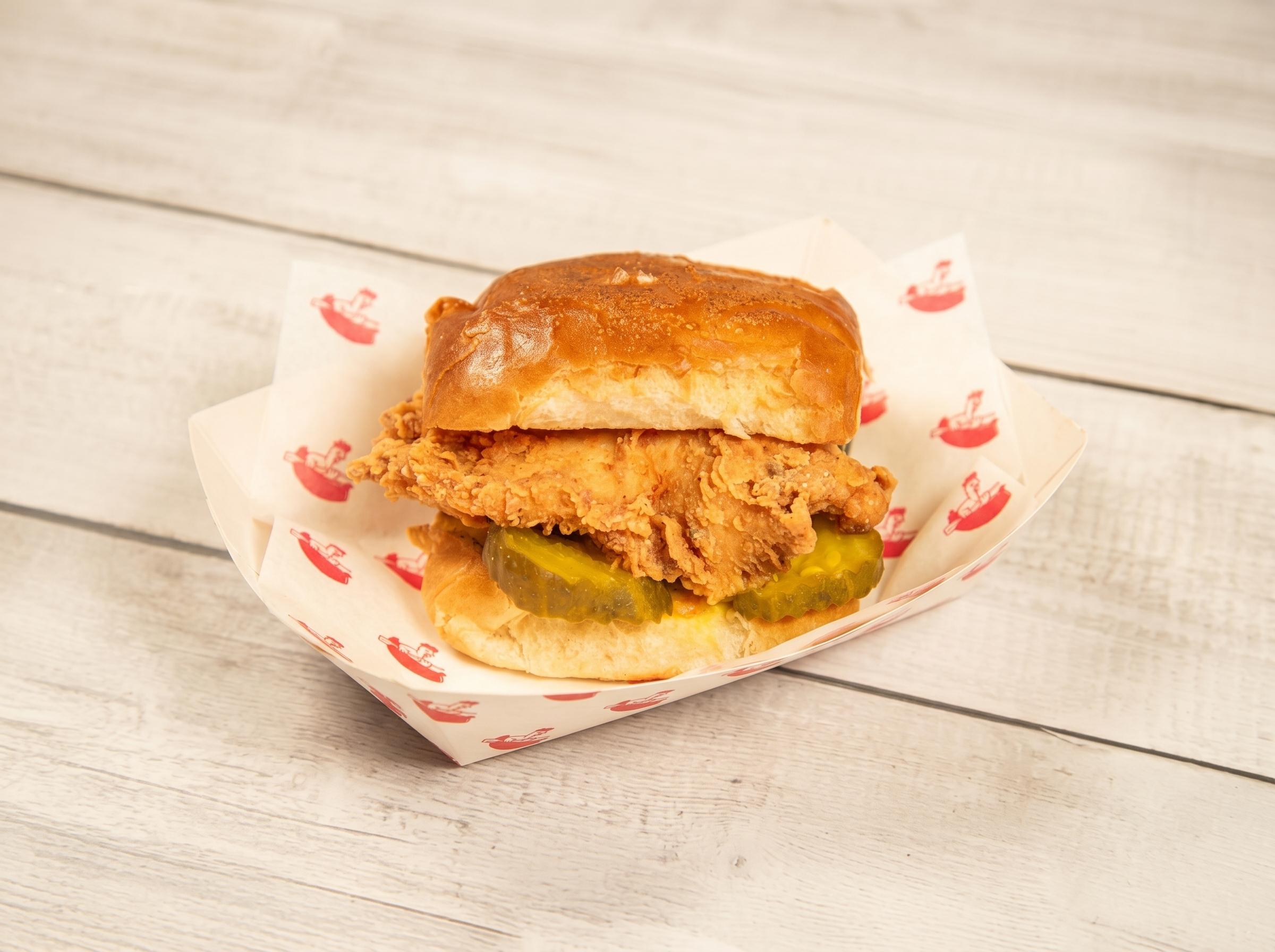 Crispy Chicken Sandwich.