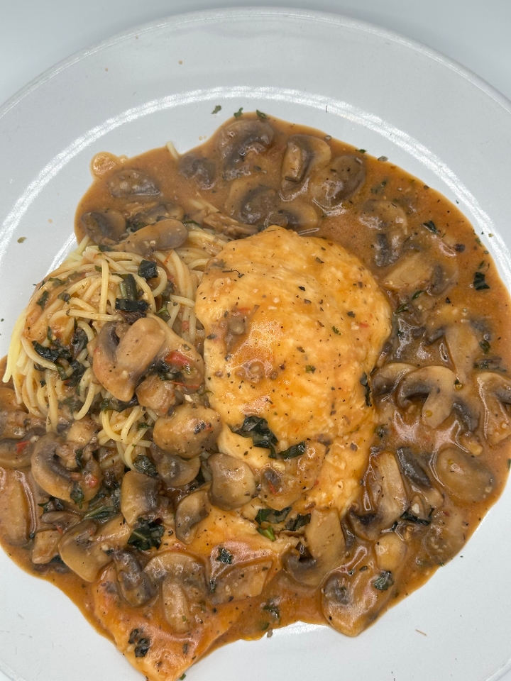 Chicken Marsala.