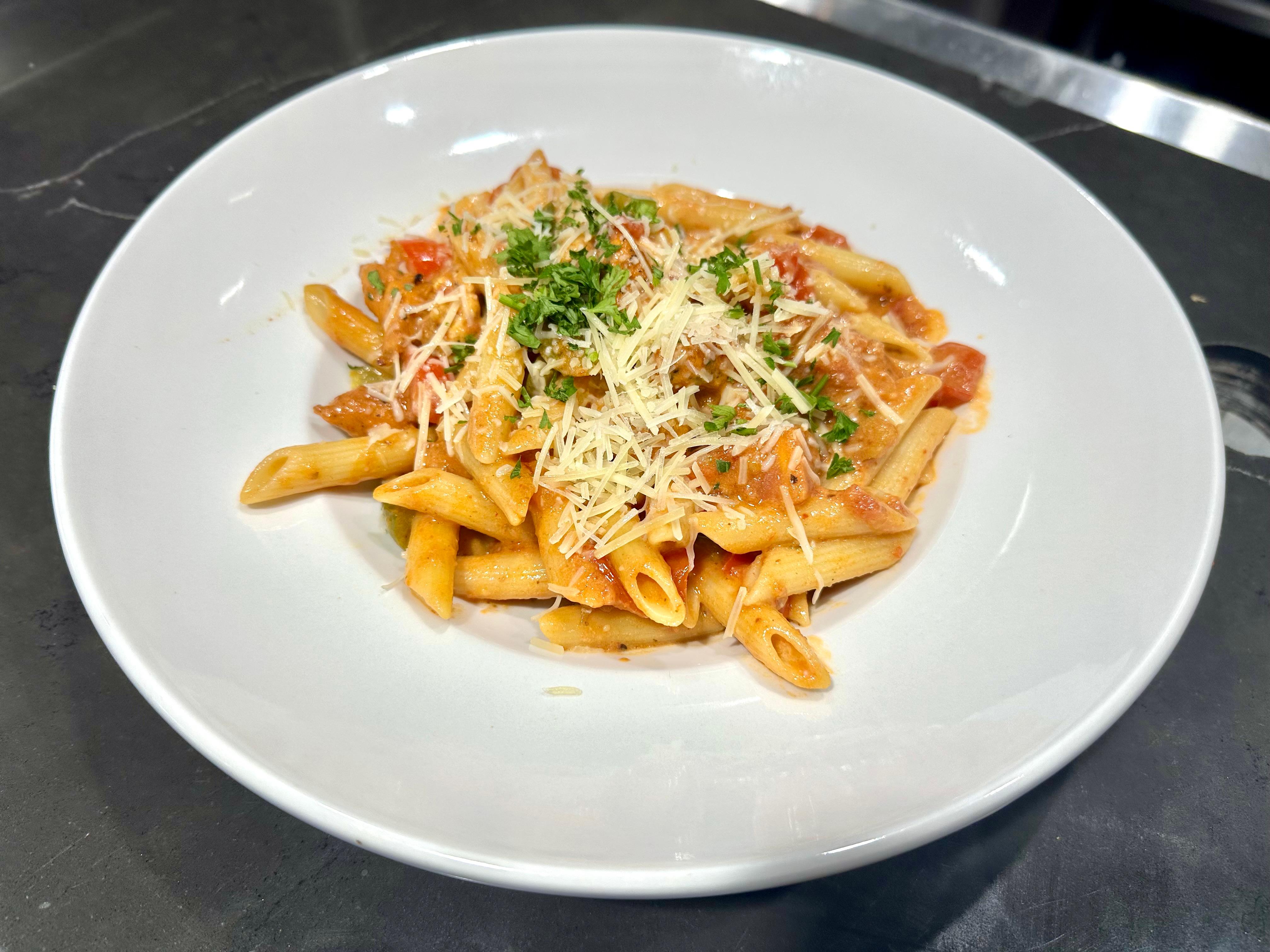 Spicy Chicken Penne.