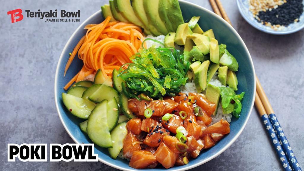 Poke Salmon (raw).
