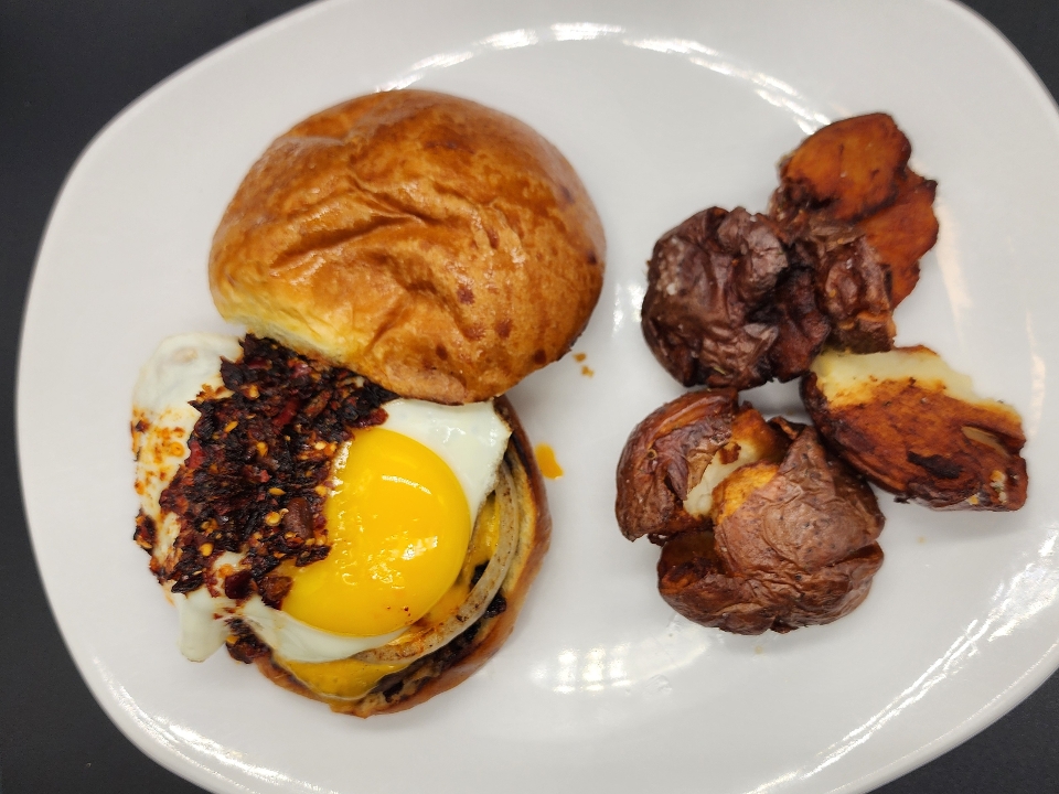 Chili Crunch Burger.