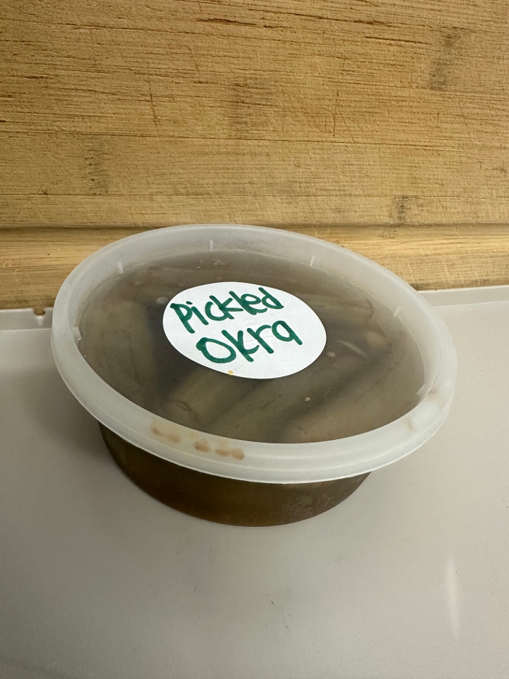 Pickled Okra.