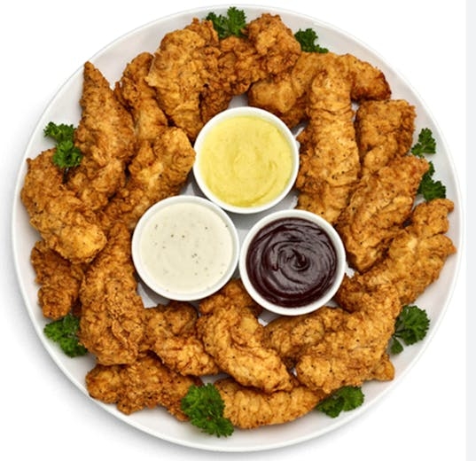 Chicken Tender Tray.