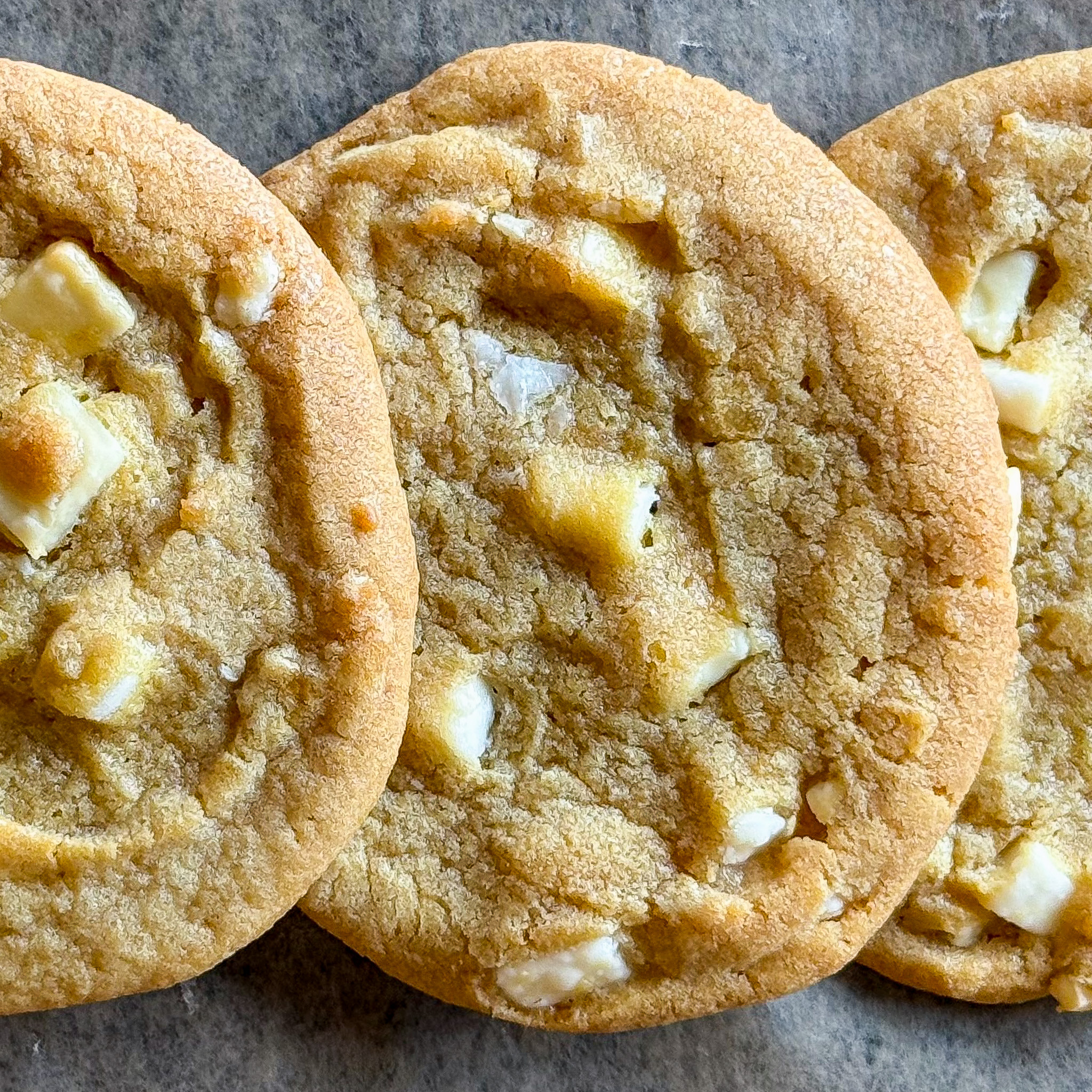 Lemon White Chocolate - Cookies 3 pack.