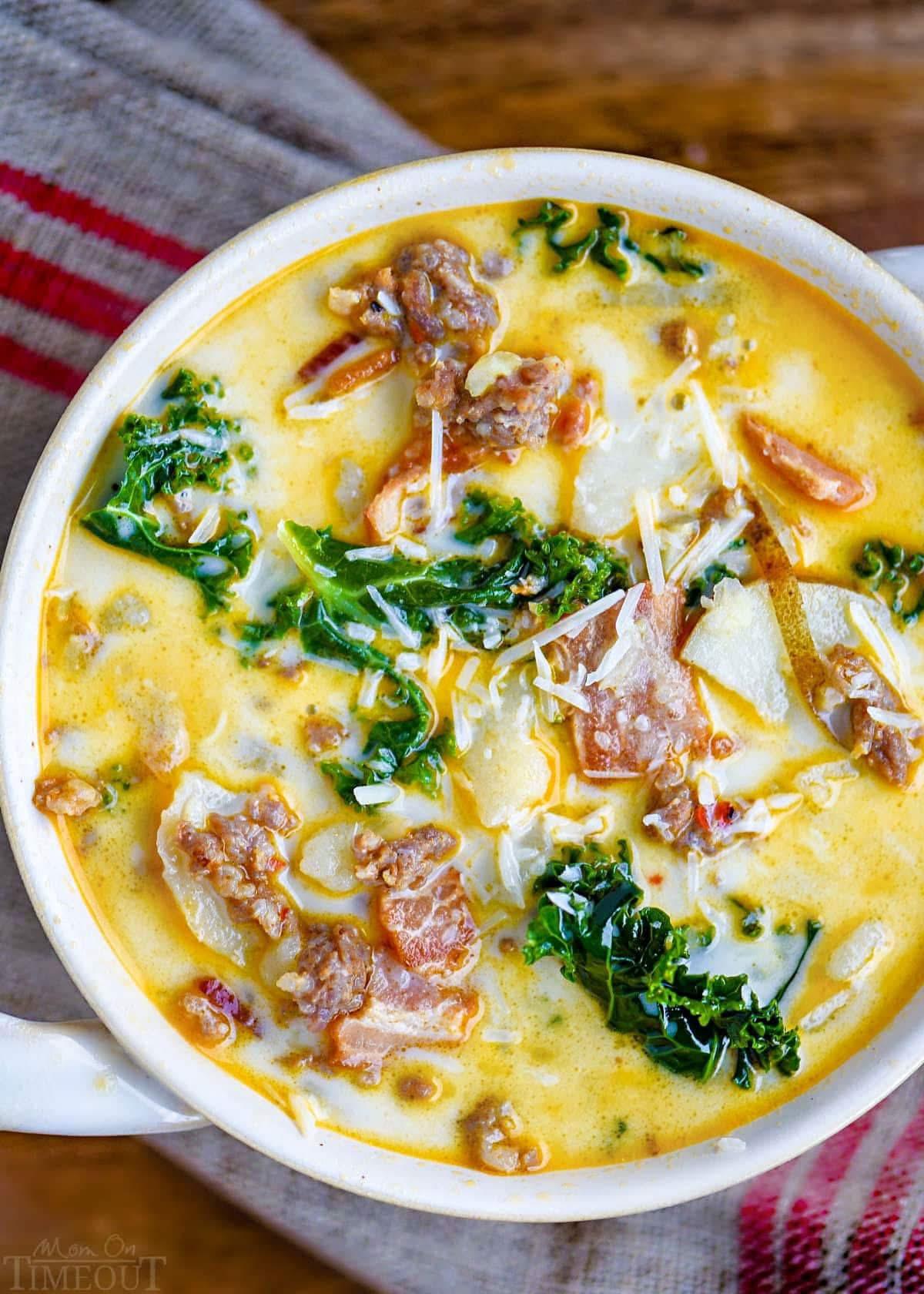 Zuppa Toscana Soup (L).