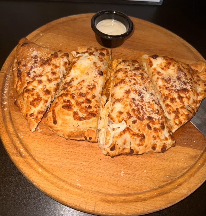 Sausage N' Ricotta Calzone.