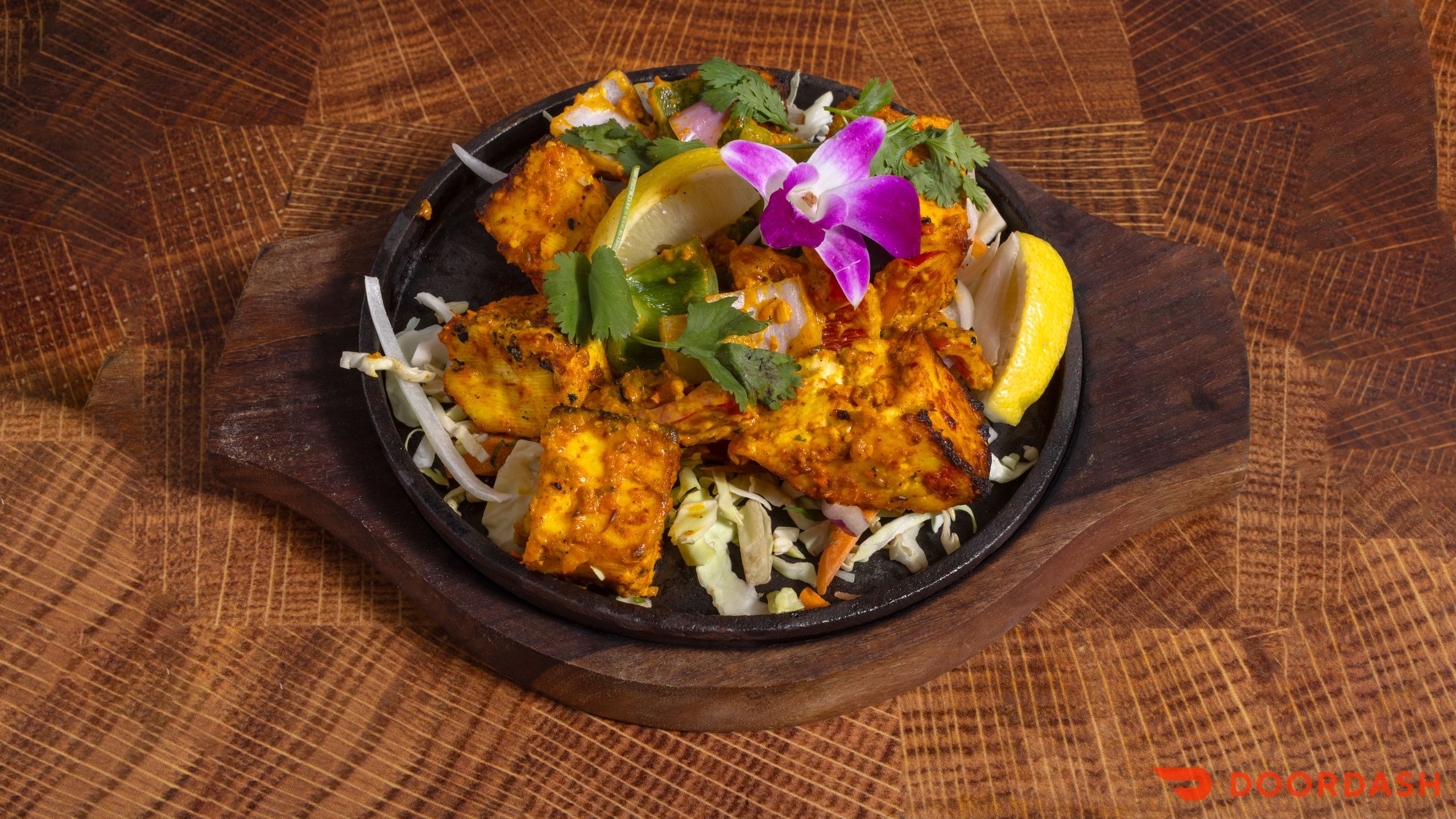 Fire Grilled Paneer.
