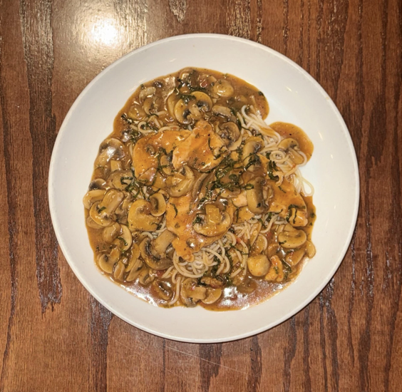 Veal Marsala.
