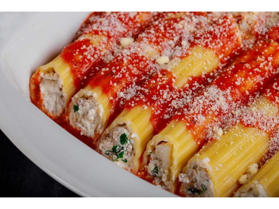 Manicotti.