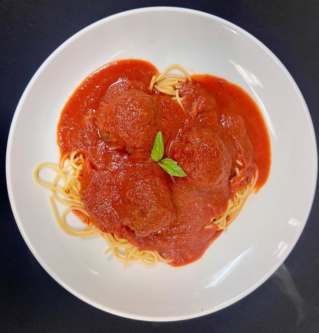 Spaghetti with Meatballs.
