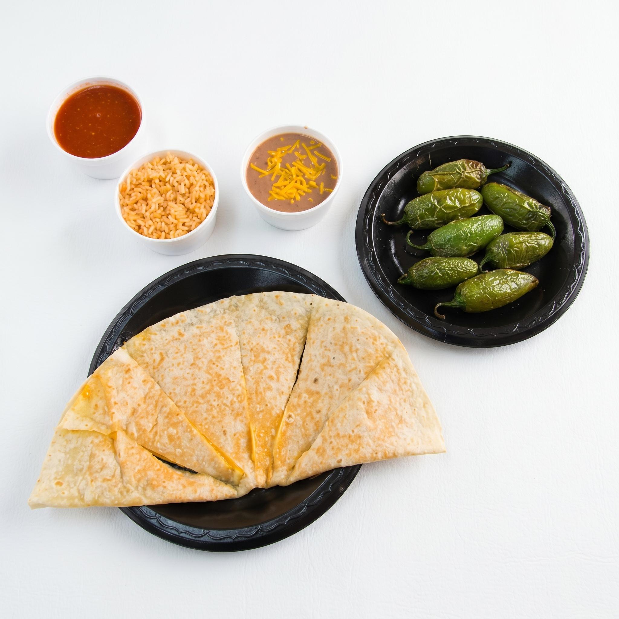 Quesadilla Platter.