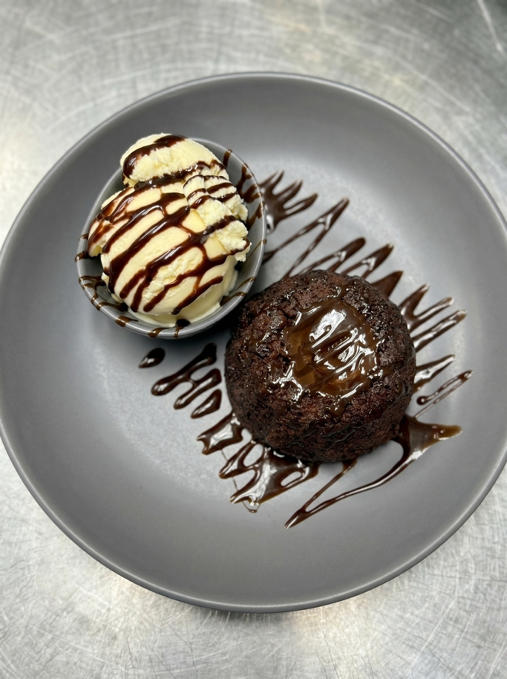 Molten Chocolate Cake.