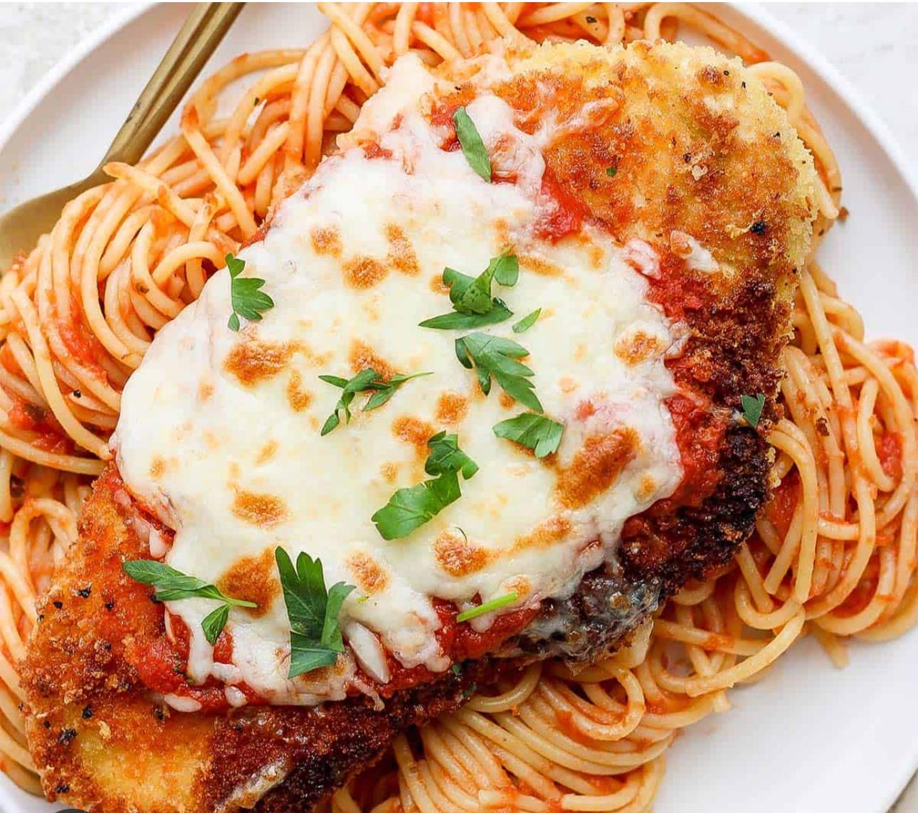 Chicken Parmesan Marcangelo.