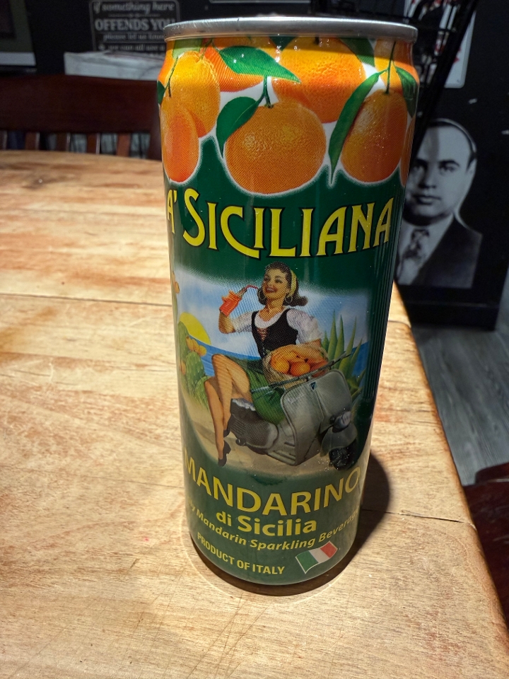 Siciliano Sparkling REAL Italian Sodas.