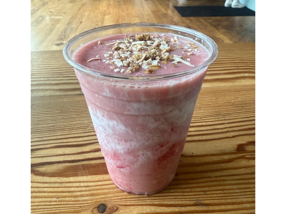 Strawberry Fields Smoothie.