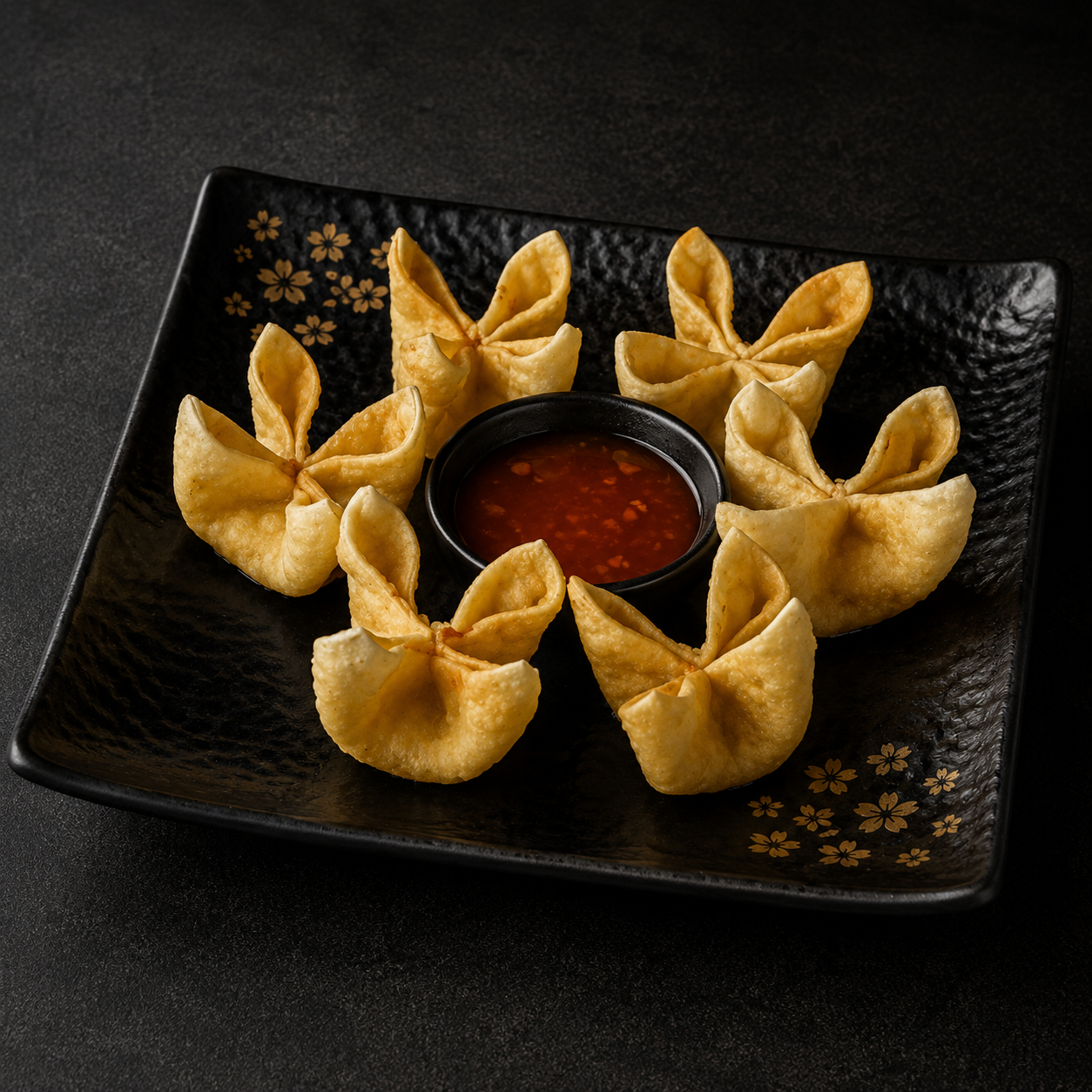 [11A] Crab Cheese Wontons.