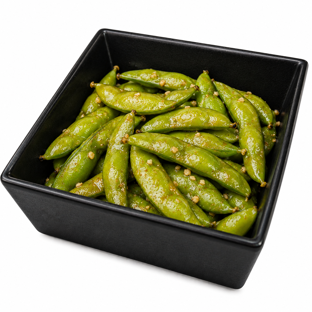 Blistered Edamame.