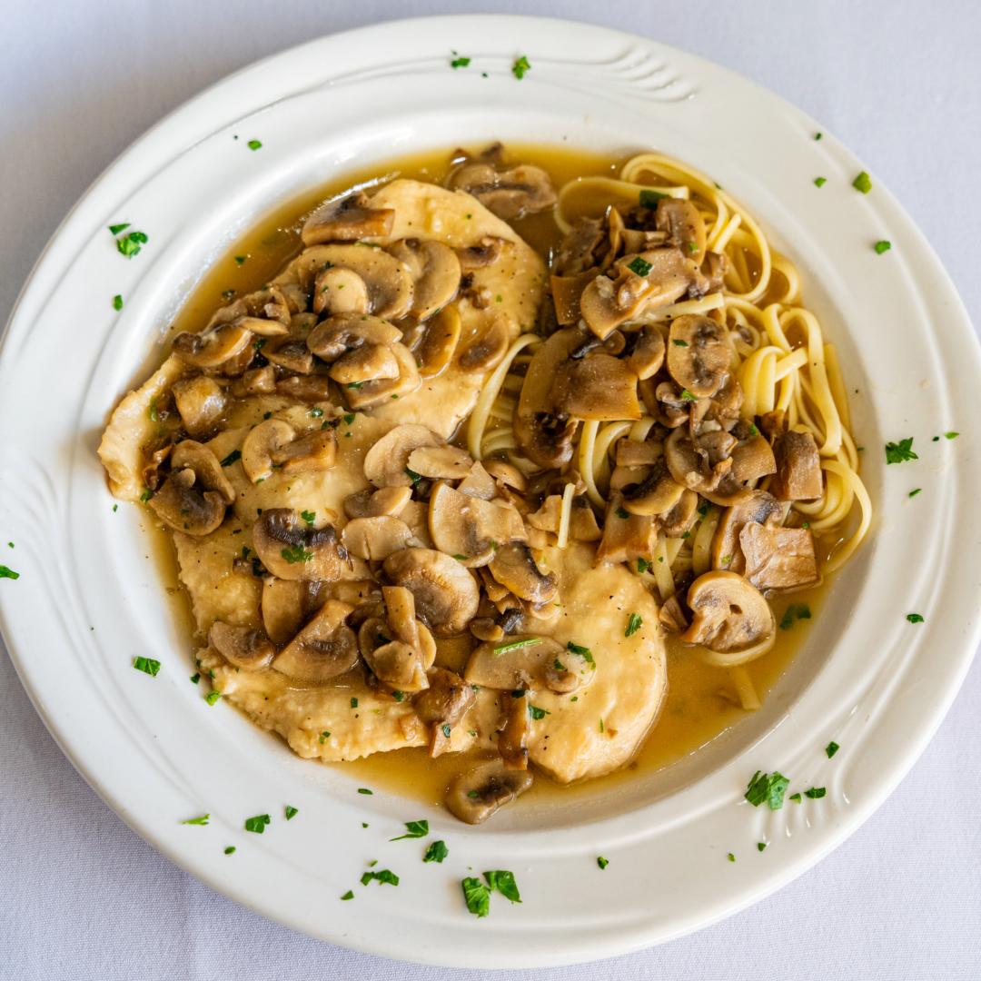 Chicken Marsala.