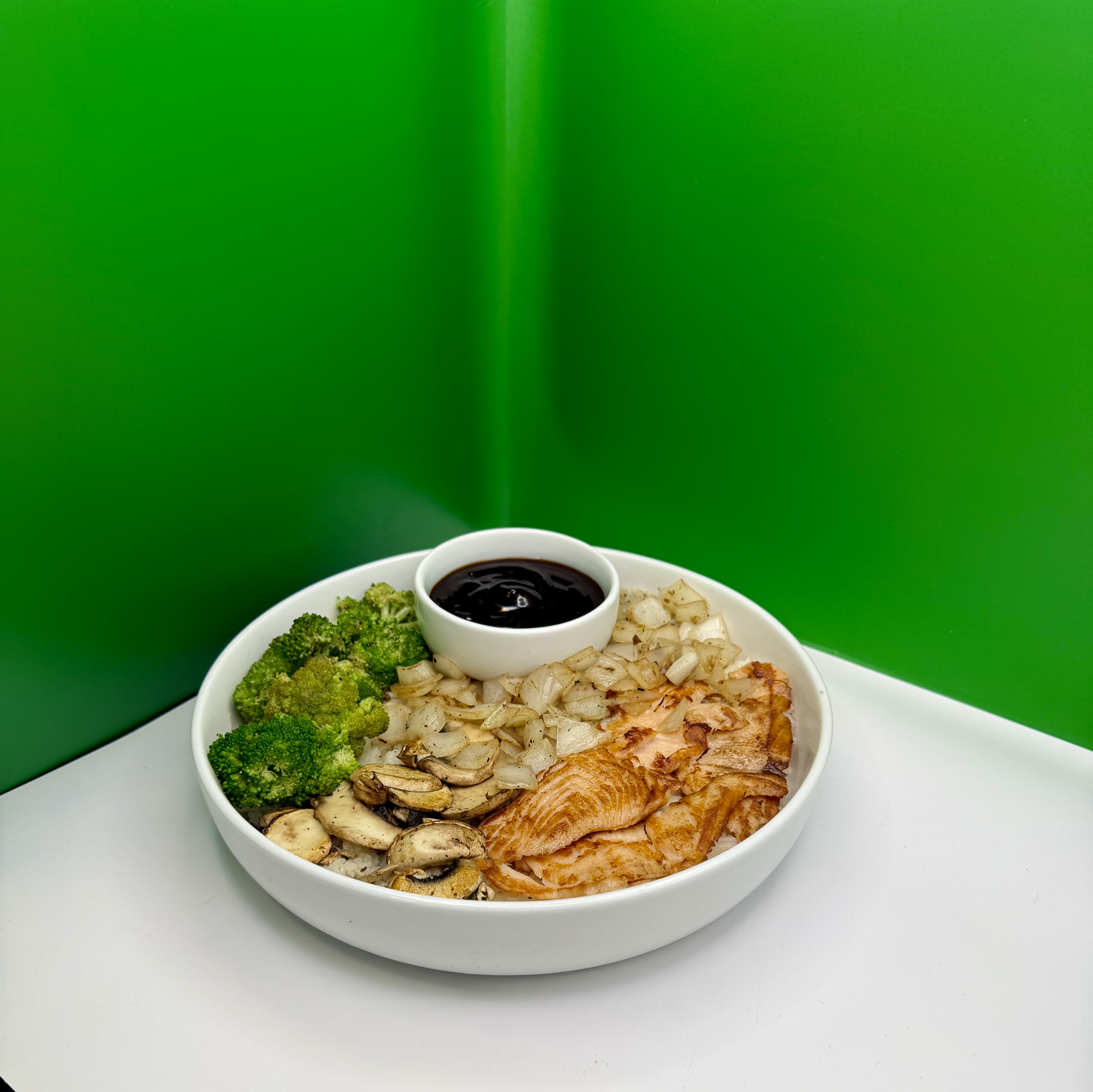Salmon Bowl.
